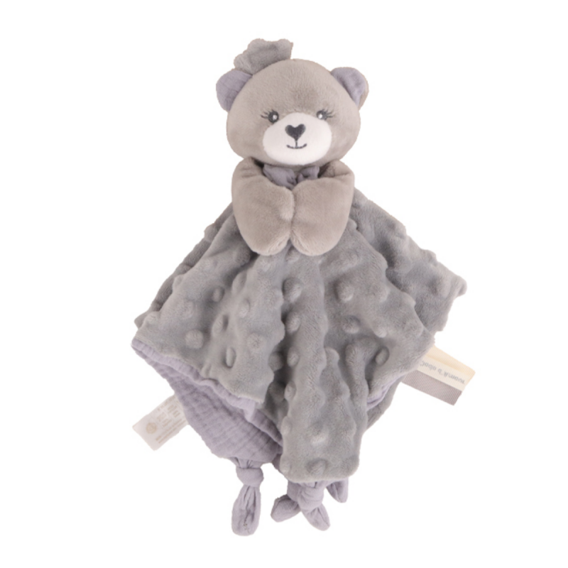  - amour comforter bear dark grey 25 cm 